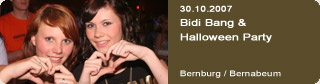 Galerie: Bidi Bang & Halloween Party<br>Bernabeum / Bernburg / 