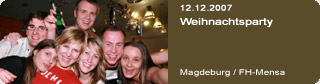 Galerie: Weihnachtsparty<br>FH-Mensa / Magdeburg / 