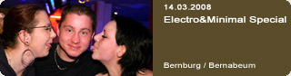 Galerie: Electro&Minimal Special<br>Bernabeum / Bernburg / 