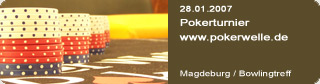 Galerie: Pokerturnier<br>
Bowlingtreff / Magdeburg / 